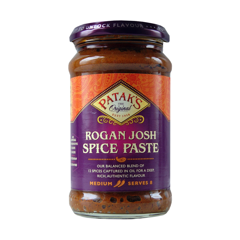 Patak's Rogan Josh Spice Paste (Medium) - 6x283g