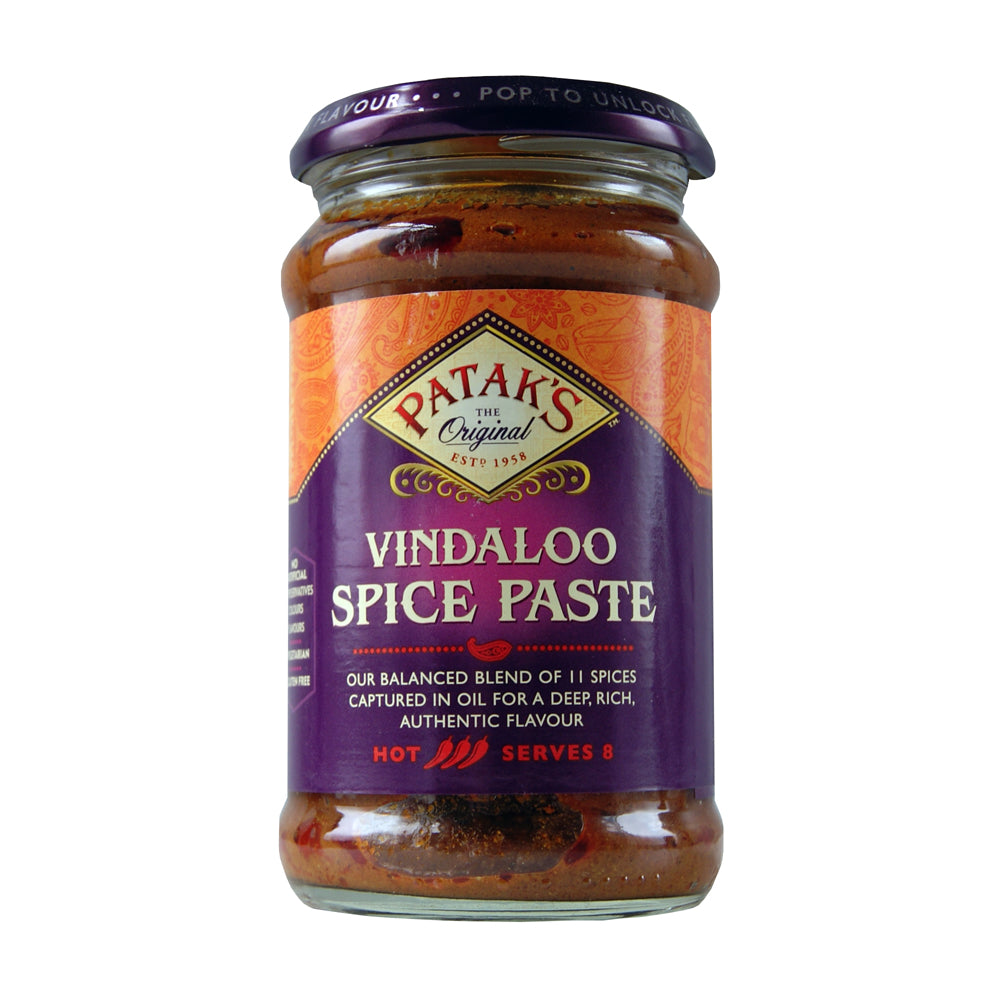 Patak's Vindaloo Spice Paste (Hot) - 6x283g