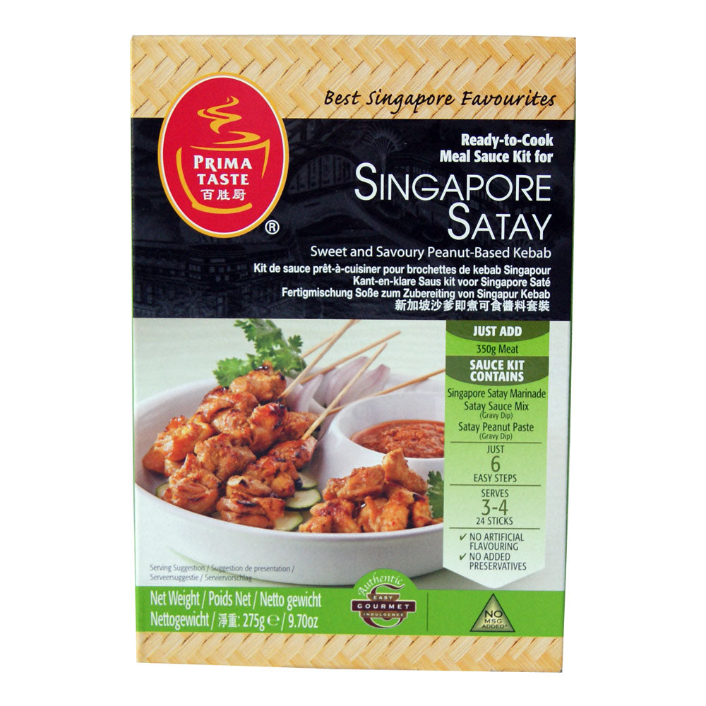 Prima Taste Singapore Satay - 8x275g