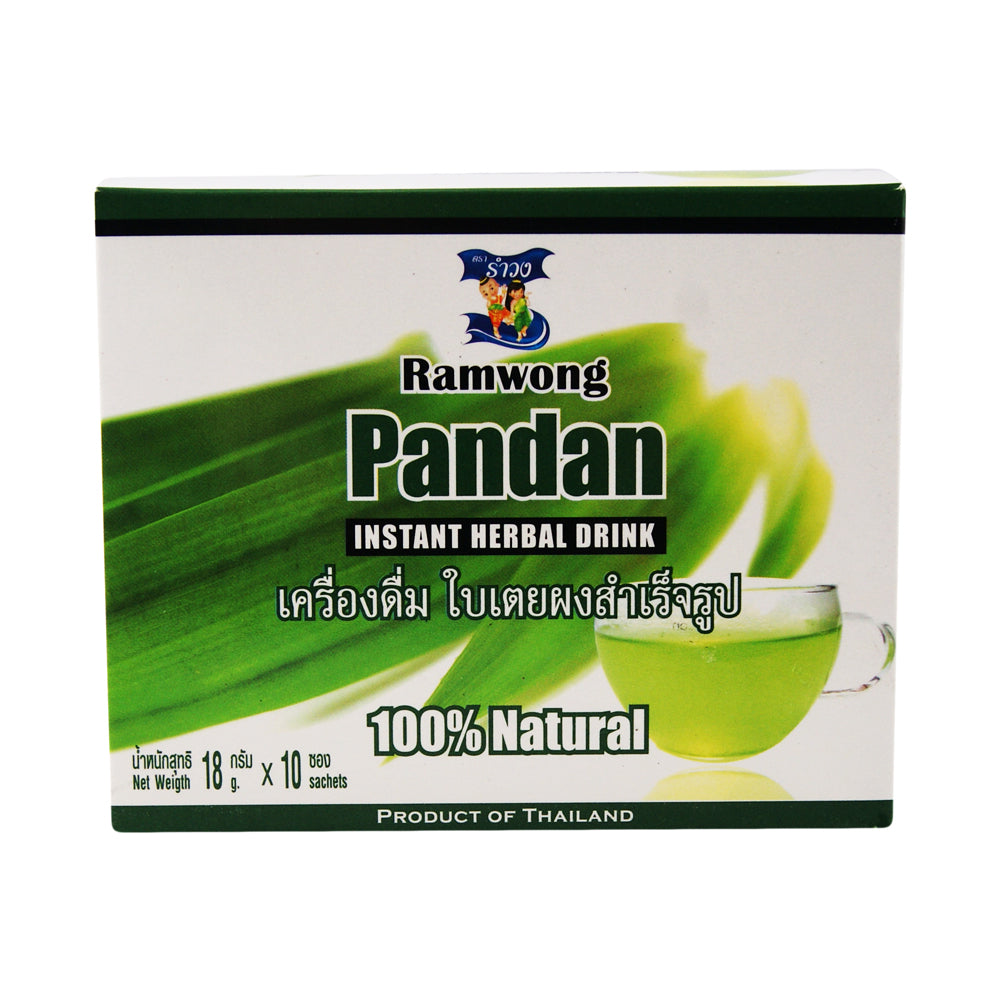 Ramwong Pandan Instant Herbal Drink - 12x180g
