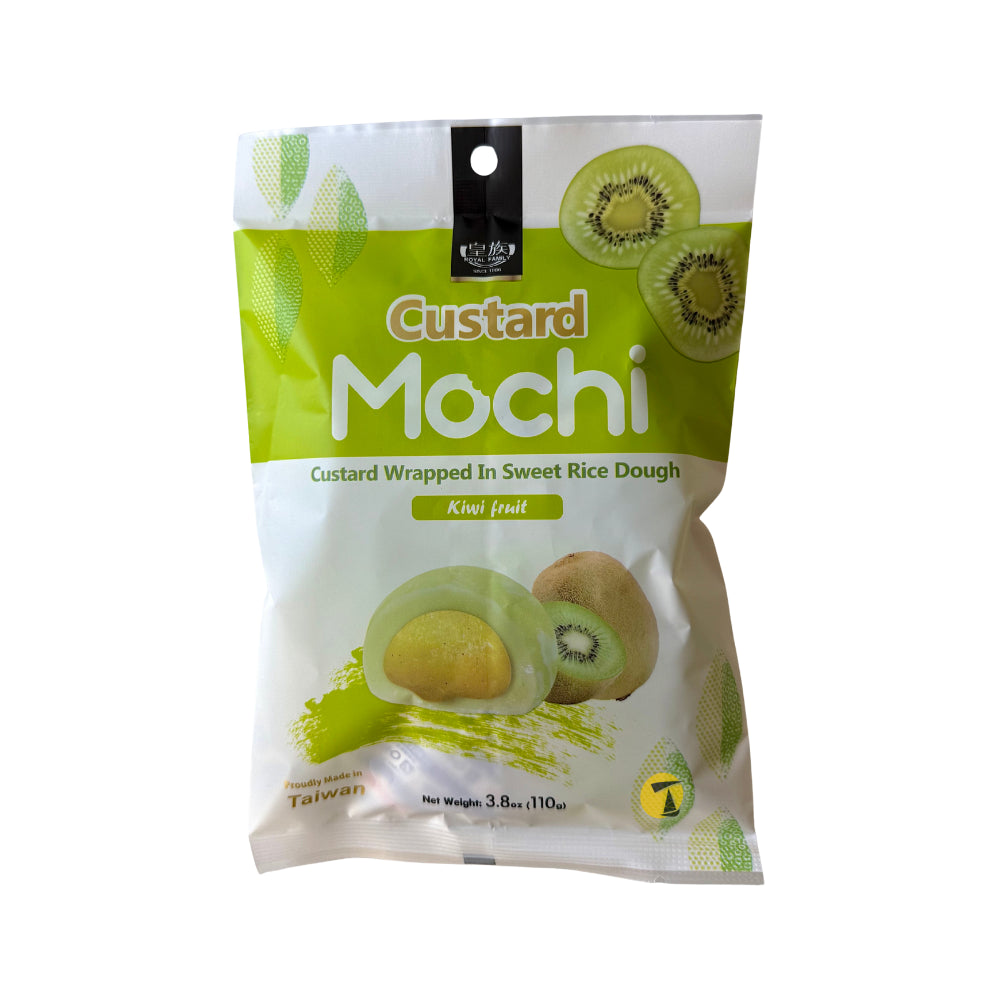 Royal Family Kiwi CUSTARD Mochi - 24x110g