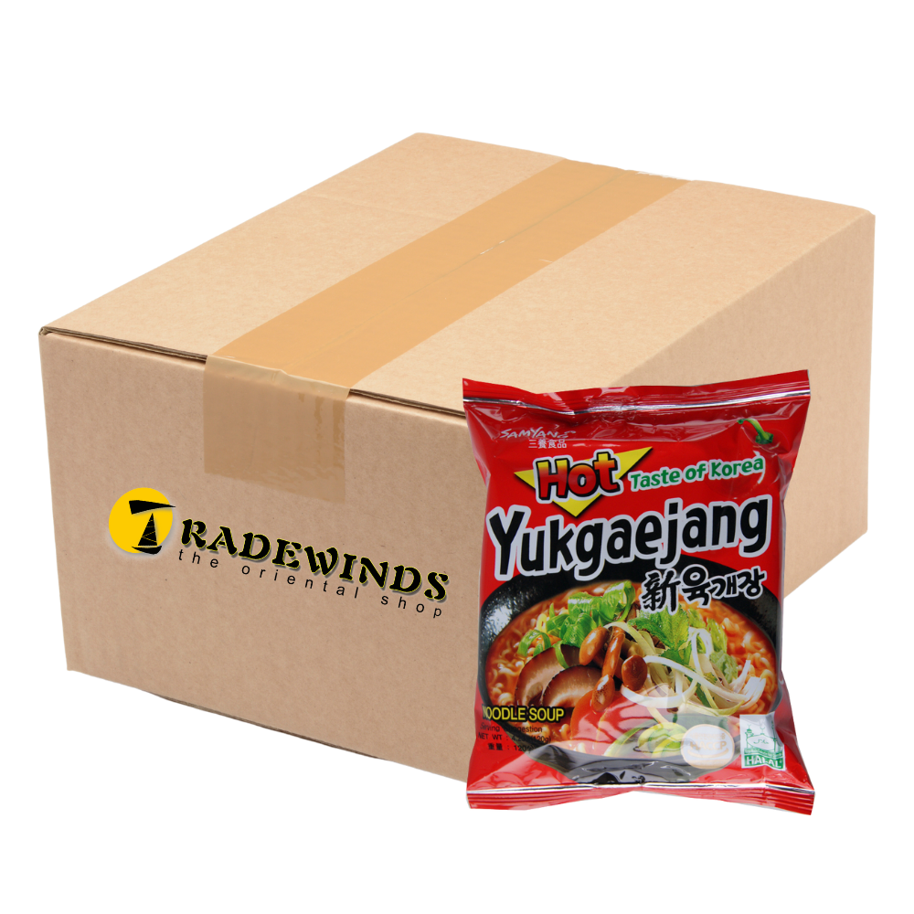 Samyang Yukgaejang Hot Mushroom Flavour - 20 Packets