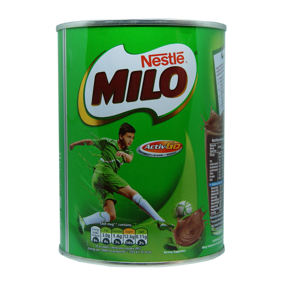 Nestle Milo Energy Cocoa Powder Drink - Singapore Variety - 6x400g