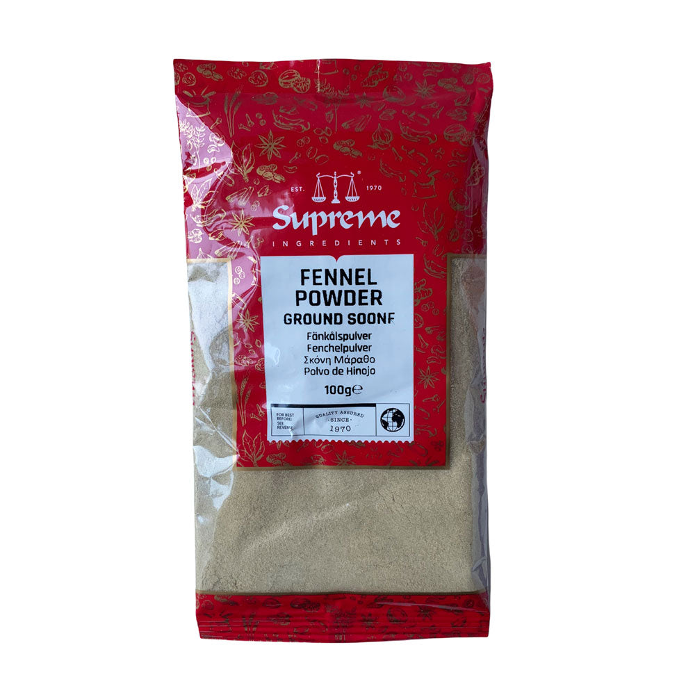 Supreme Fennel Powder - 20x100g