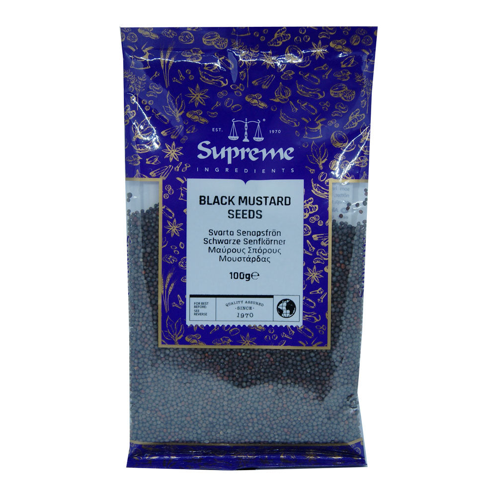 Supreme Mustard Seeds Black - 18x100g