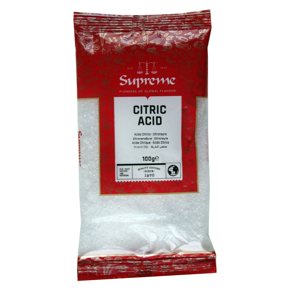 Supreme Citric Acid - 18x100g