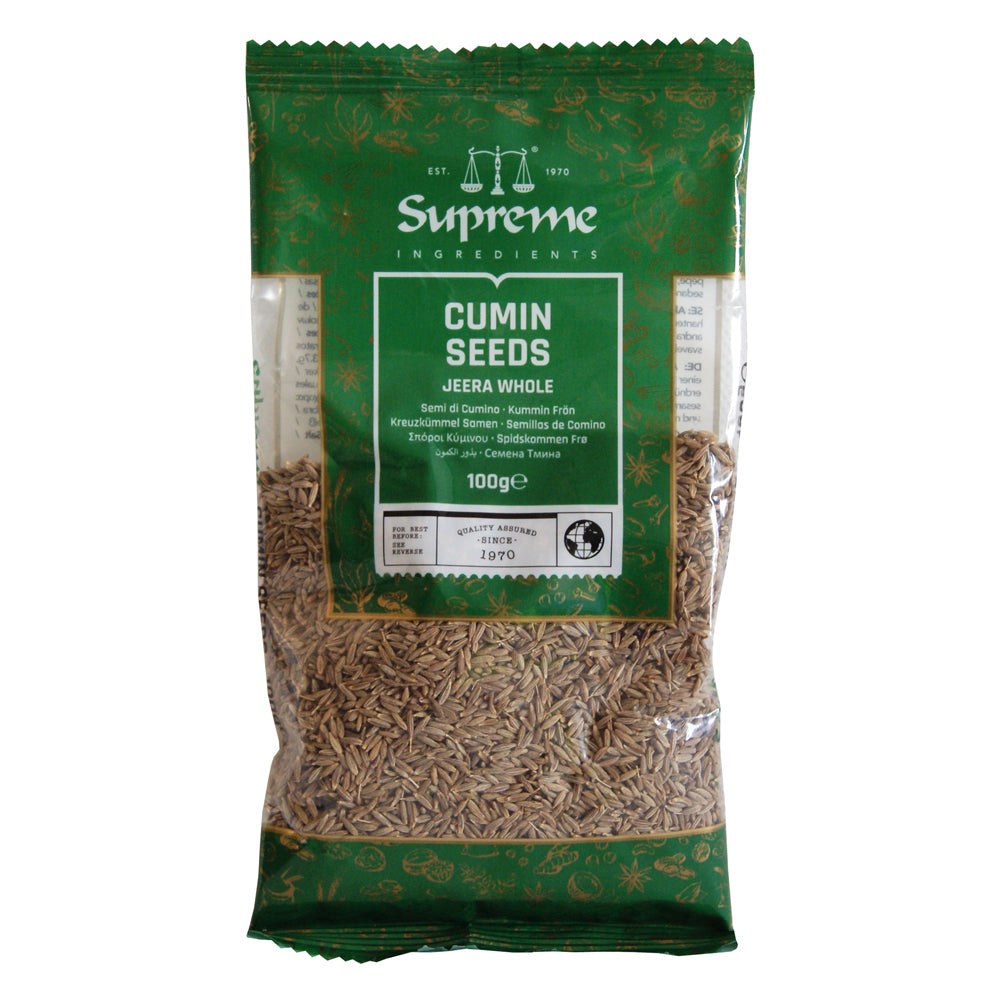 Supreme Cumin Seeds (Jeera Whole) - 20x100g
