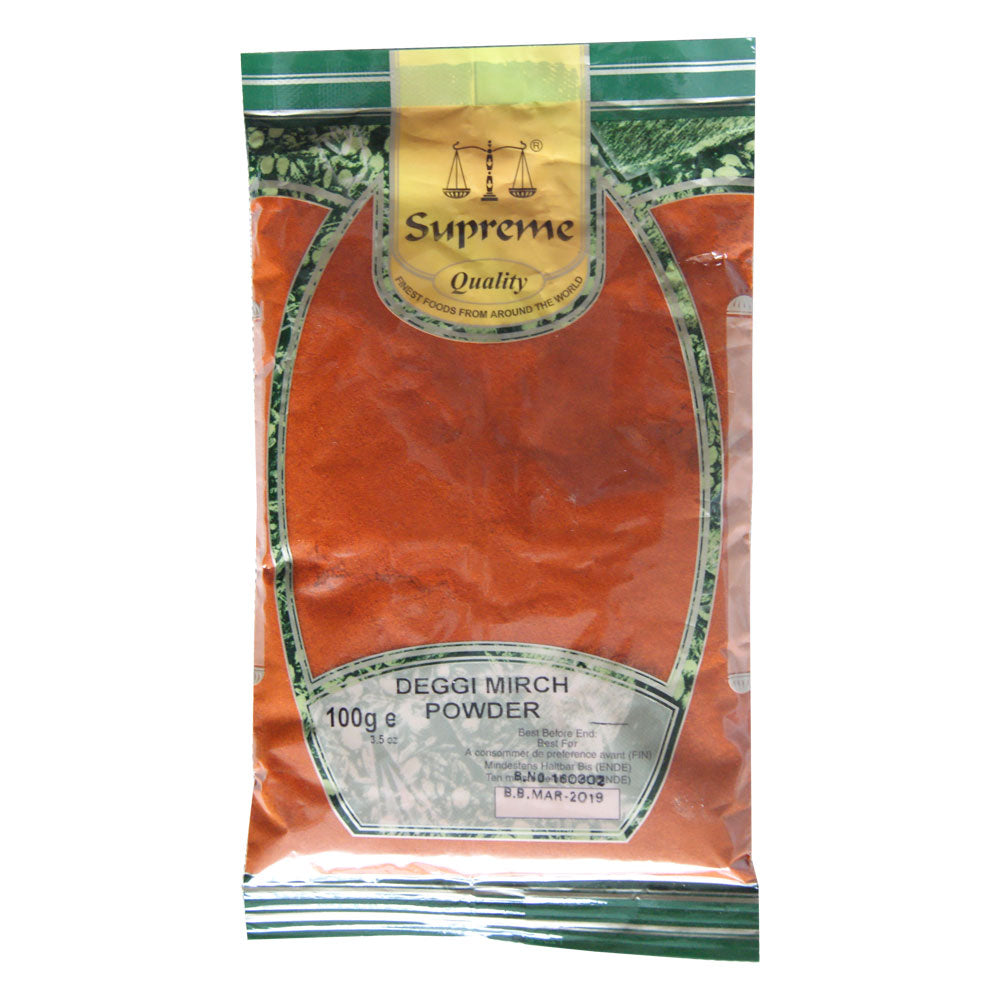 Supreme Deggi Mirch Powder (Chilli Powder) - 20x100g