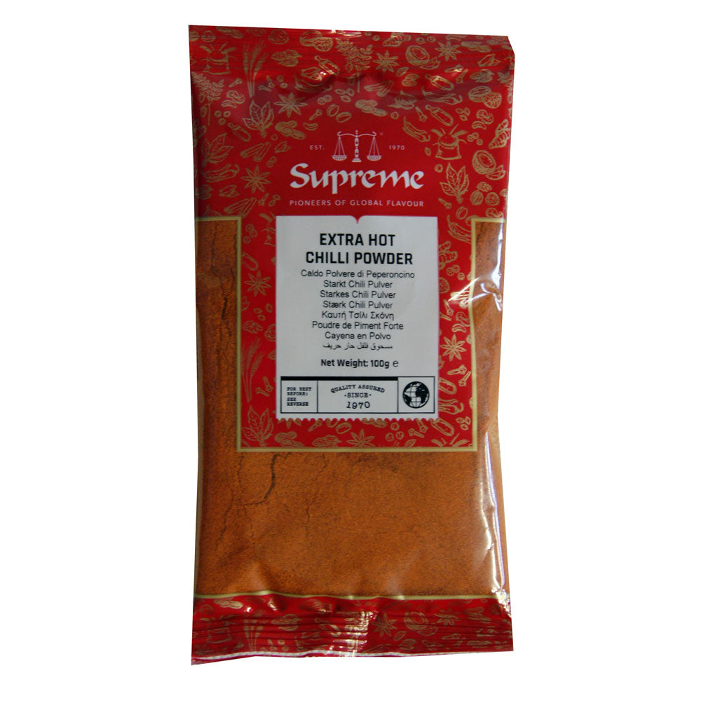 Supreme Extra Hot Chilli Powder - 18x100g