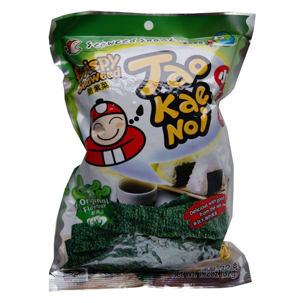 Taokaenoi Crispy Seaweed - Original Flavour - 24x32g