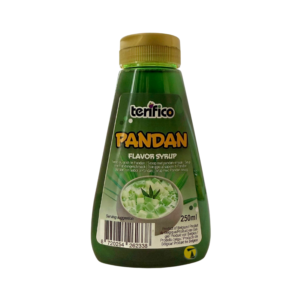 Terifico Pandan Flavour Syrup - 12x250ml