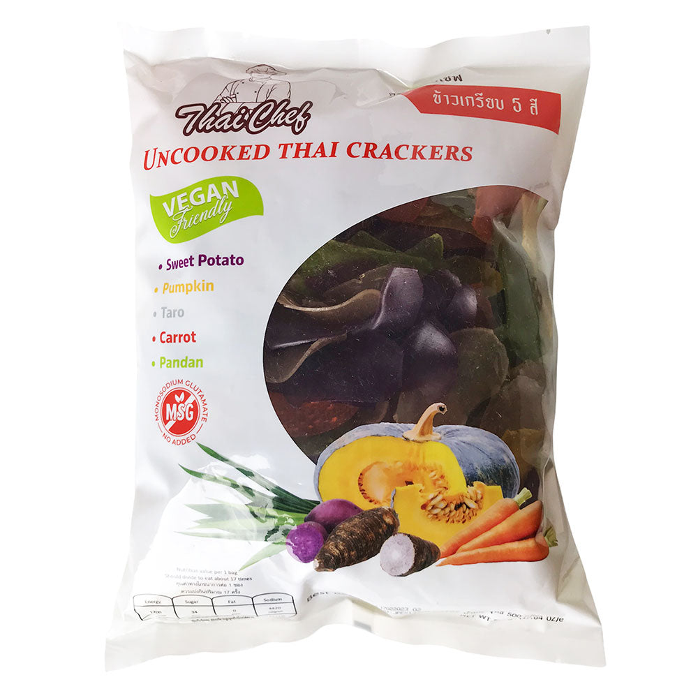 Thai Chef Uncooked Thai Crackers (Vegan) - 20x500g