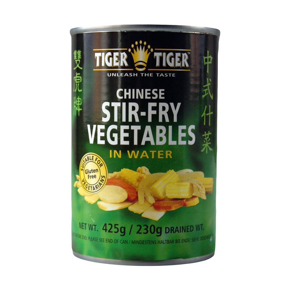 Tiger Tiger Chinese Stir-Fry Vegetables in Water - 12x425g