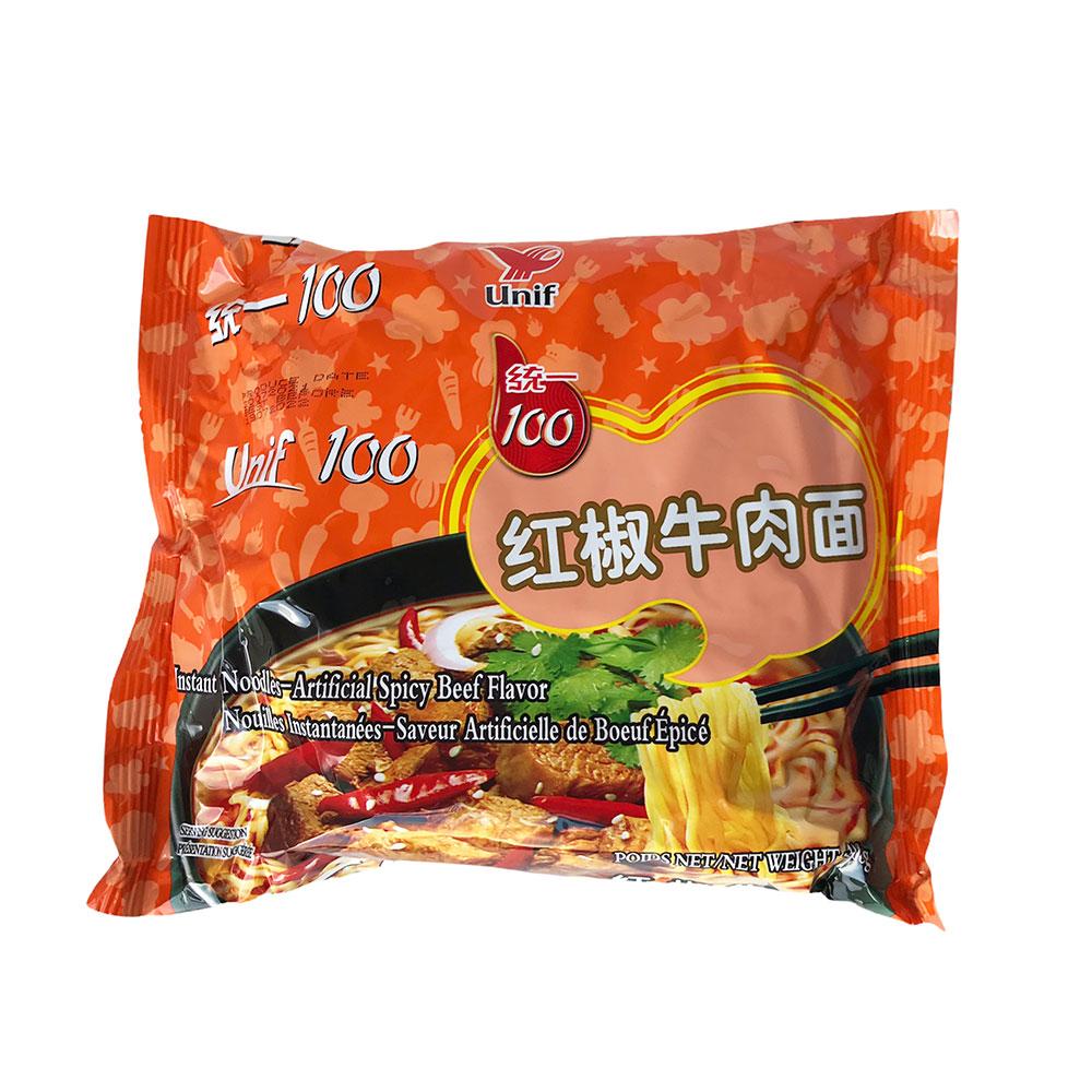 Unif Spicy Beef Noodles - 24x108g