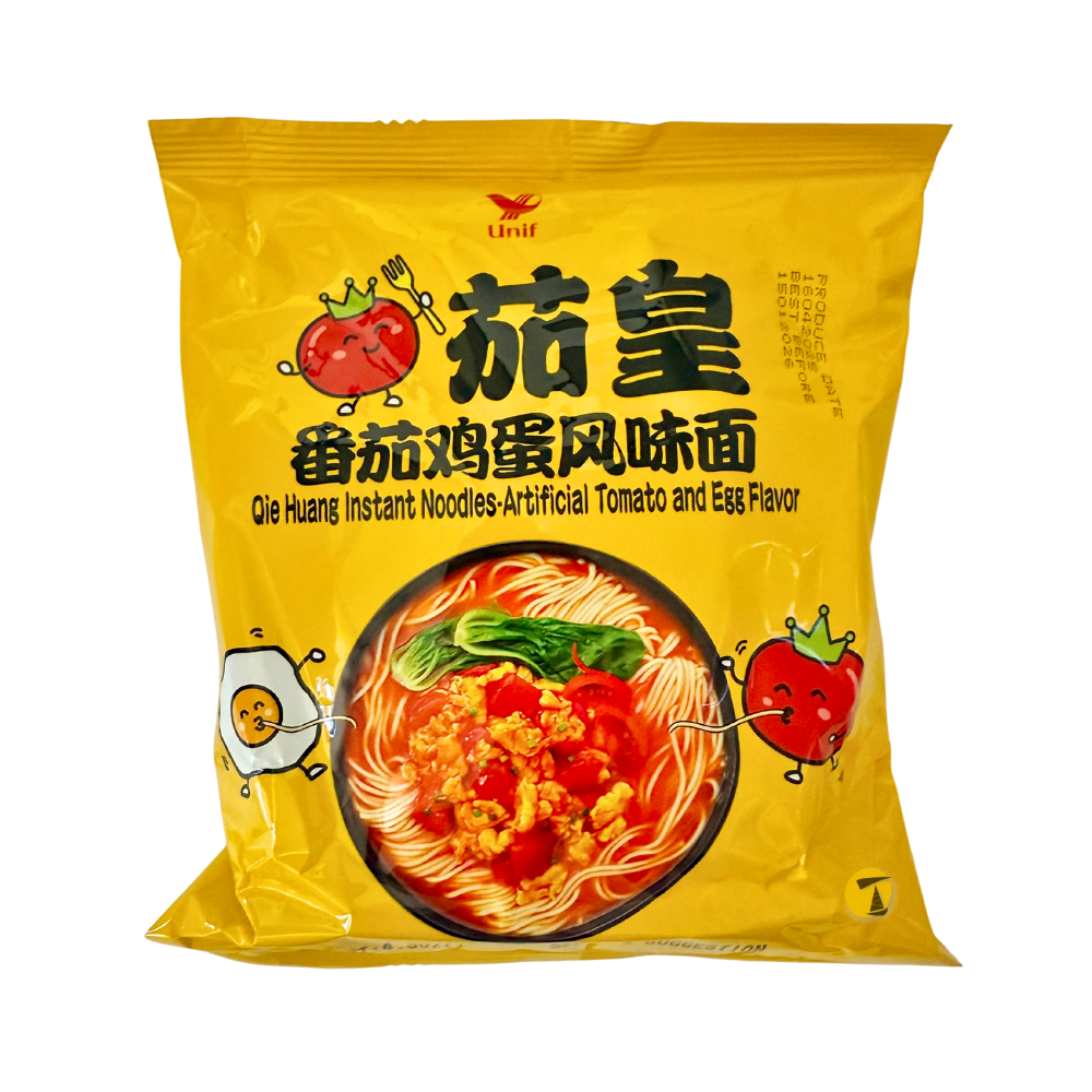 Unif Tomato & Egg Flavour Noodles - 24x122g