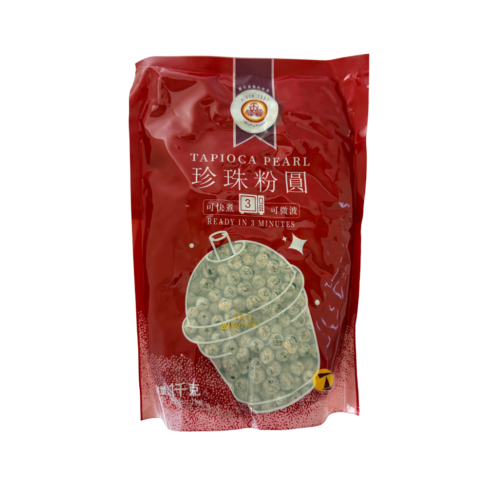 WufuYuan Black Tapioca Pearl - 18x1kg