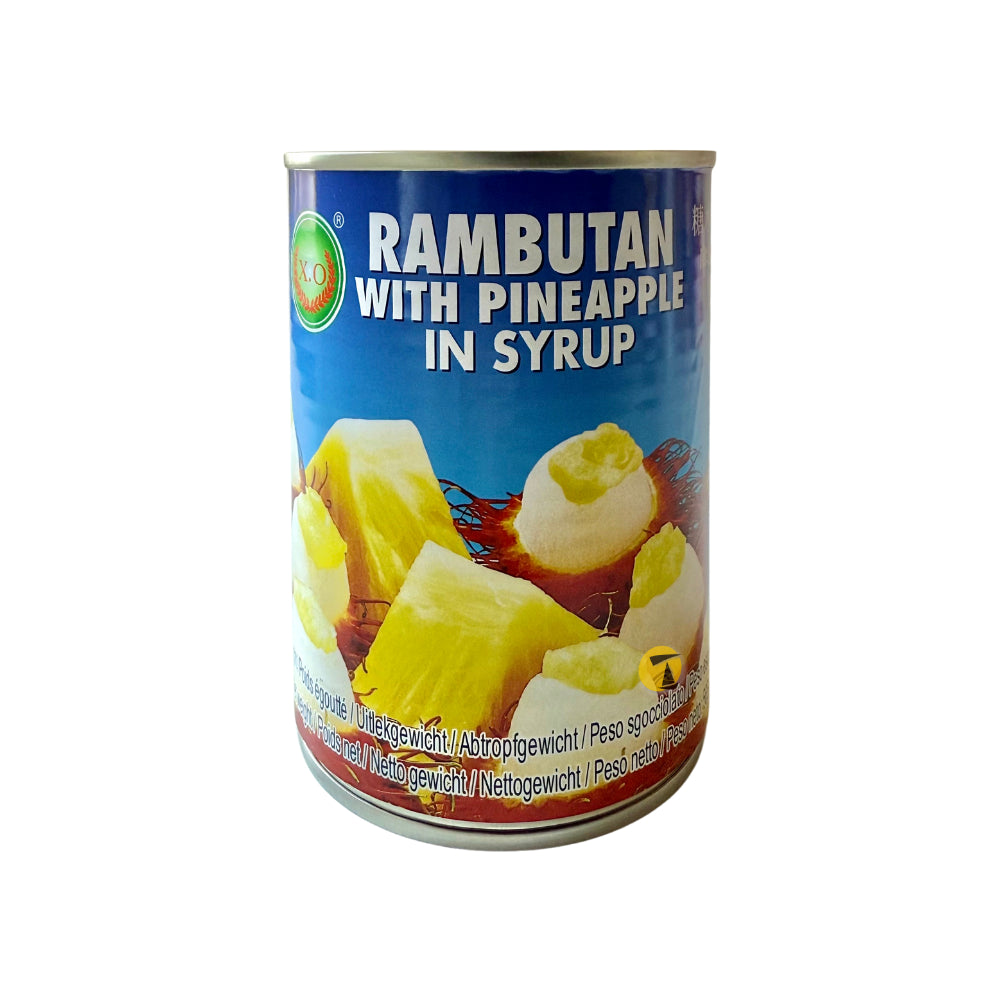 X.O Rambutan with Pineapple in Syrup - 24x565g
