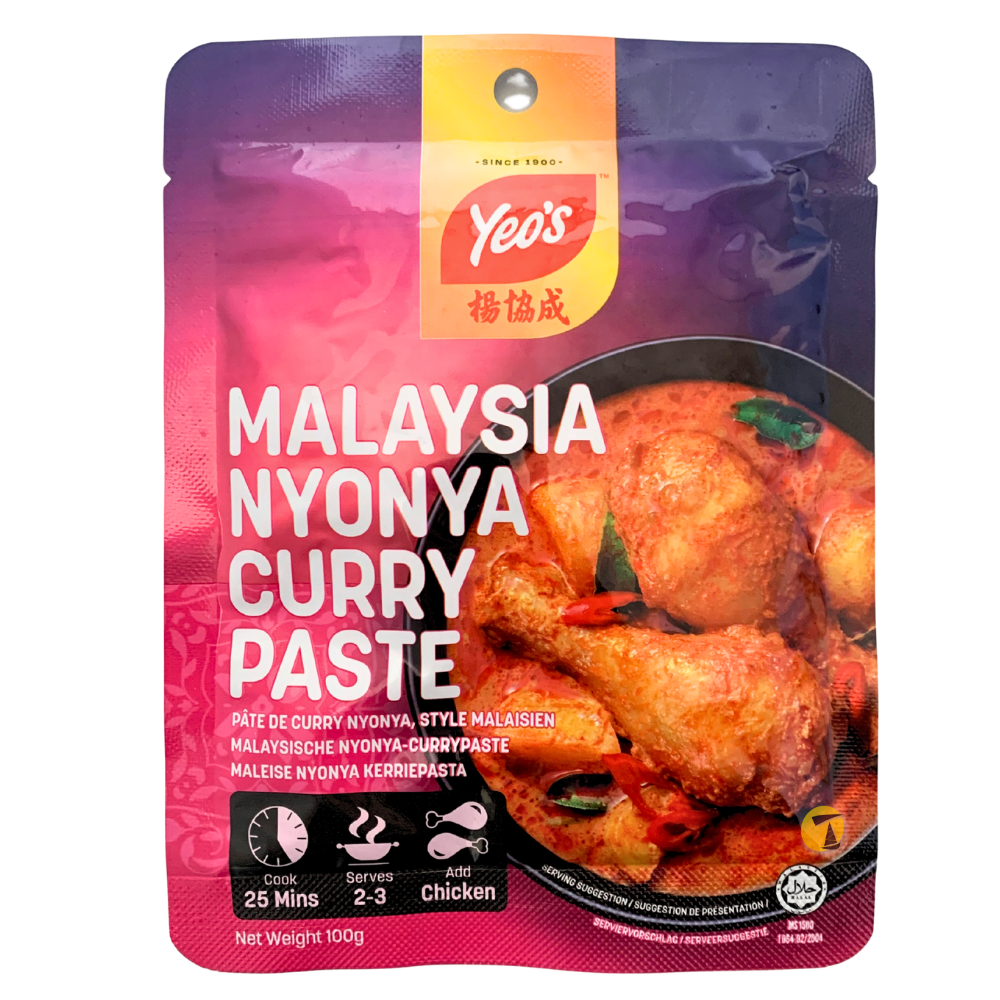 Yeo's Malaysia Nyonya Curry Paste- 12x100g