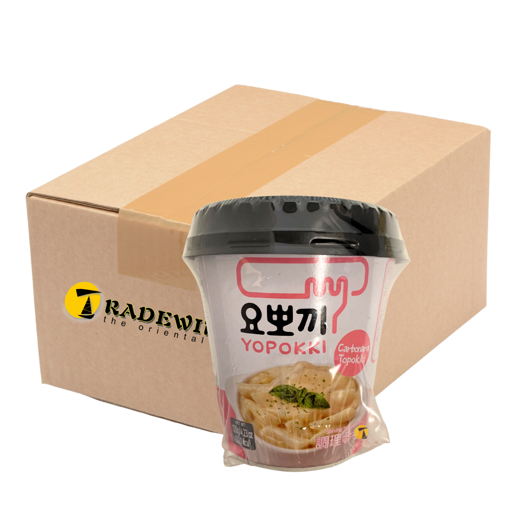 Young Poong Yopokki Rice Cake with Carbonara Sauce - 6x120g