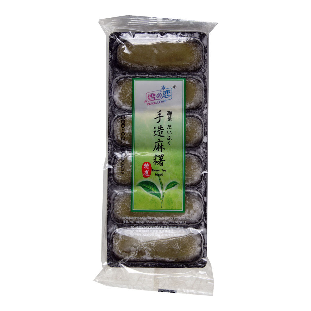 Yuki & Love Green Tea Mochi - 24x180g