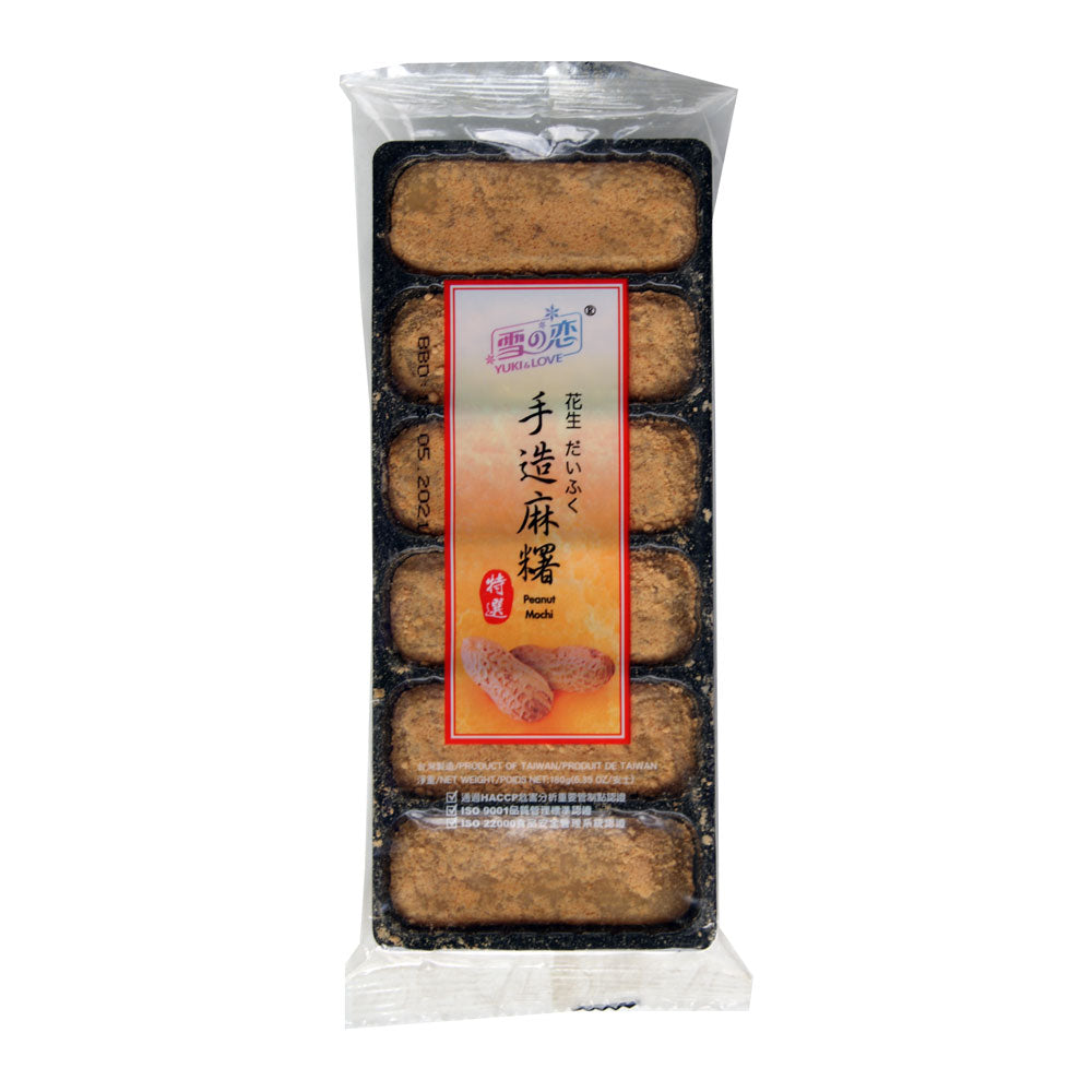 Yuki & Love Peanut Mochi - 24x180g