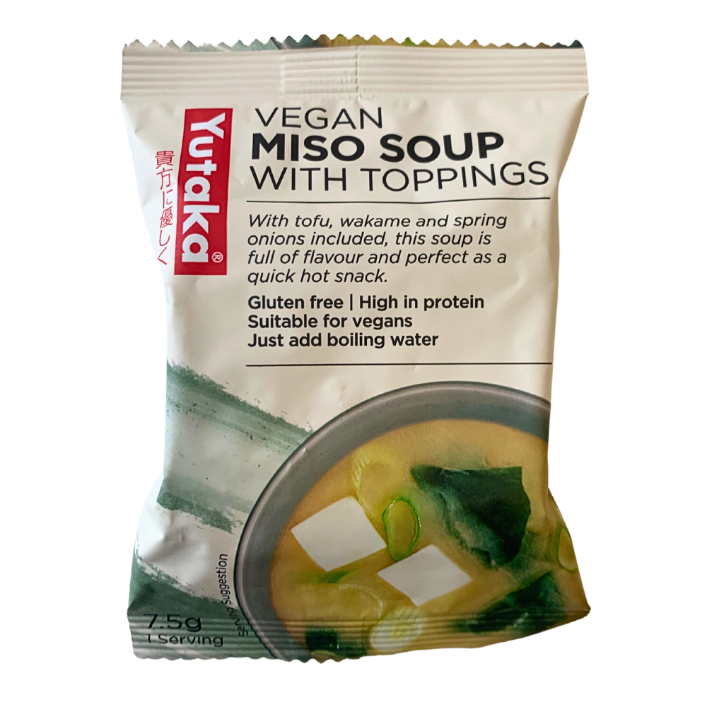 Yutaka Vegetarian Instant Miso Soup - 10x7.5g