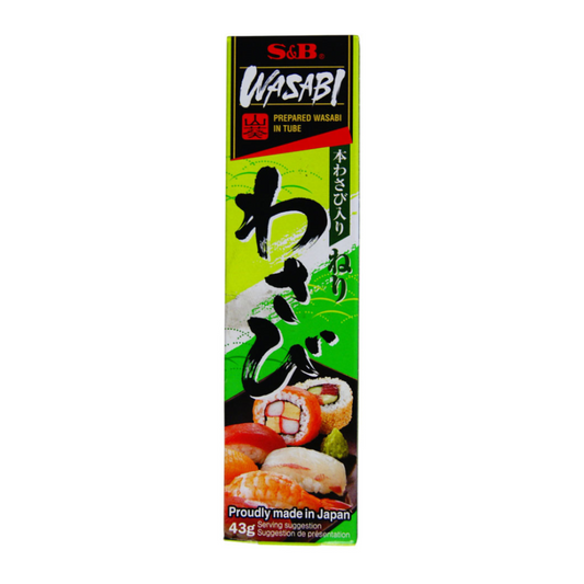 S&B Wasabi Paste - 100x43g