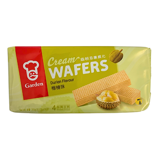 Garden Cream Wafers Durian Flavour - 12x200g