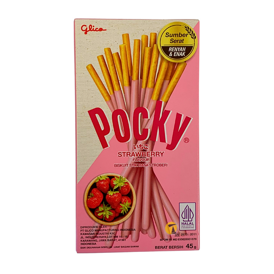 Glico Pocky Sticks Strawberry Flavour - 120x45g