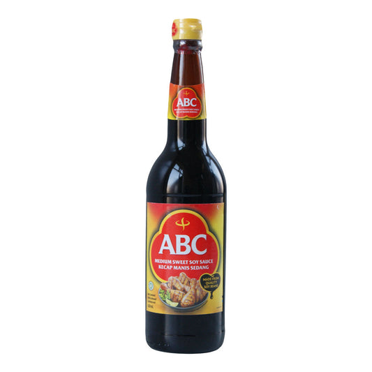 ABC Medium Sweet Soy Sauce "Kecap Manis Sedang" - 12x620ml