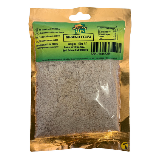 African Sun Ground Egusi - 10x100g