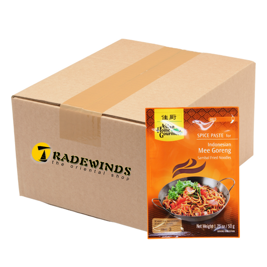 Asian Home Gourmet Indonesian Mee Goreng Sambal Stir Fry Noodle - 12 x 50g