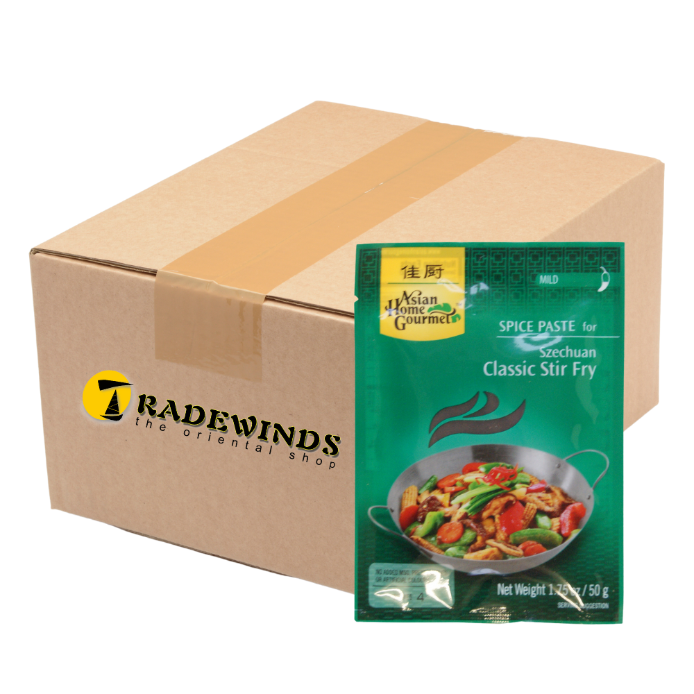 Asian Home Gourmet Szechuan Classic Stir Fry - 12 x 50g