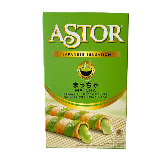 Astor Wafer Sticks Matcha Green Tea Box - 36x40g