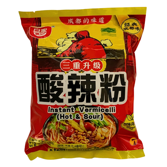 Baijia Sweet Potato Vermicelli Hot & Sour Flavour - 20x105g