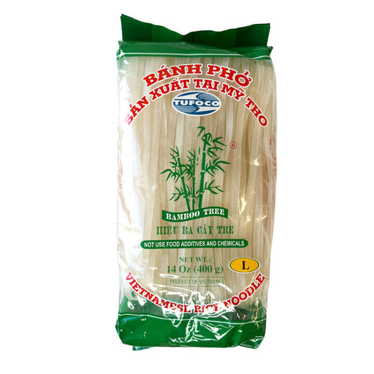 Bamboo Tree Brand Vietnamese Rice Noodle L (5mm) - 30x400g