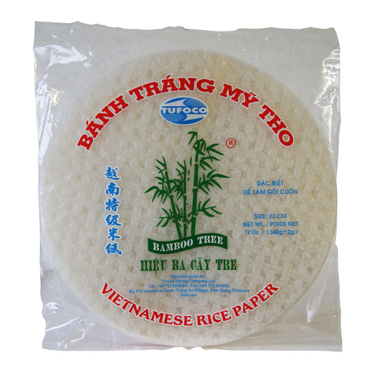 Bamboo Tree Vietnamese 22cm Rice Paper - 44x340g