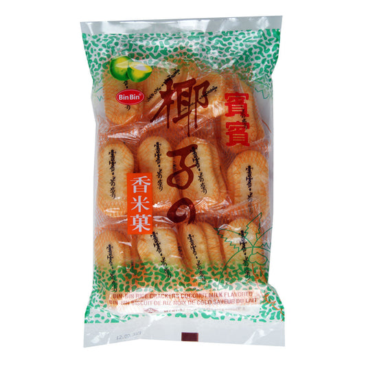 Bin Bin Rice Coconut Crackers - 40x150g