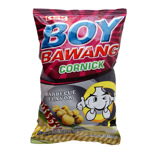 Boy Bawang Corn Snack - BBQ Flavour - 20x90g