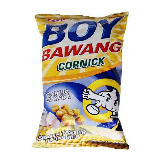 Boy Bawang Corn Snack - Garlic Flavour - 20x90g