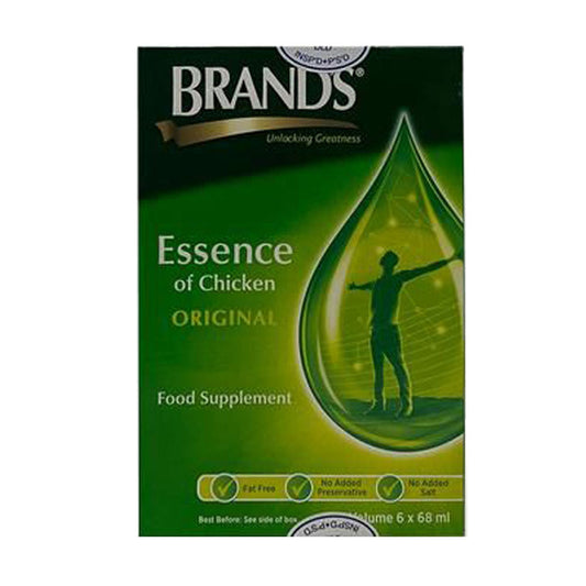 Brand's Essence Of Chicken Original Food Supplement - 6x68ml