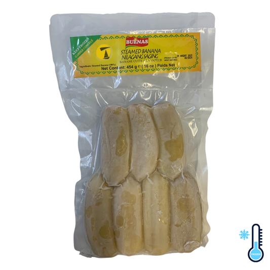 Buenas Steamed Banana (Saba) - 20x454g [FROZEN]