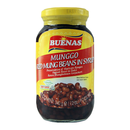 Buenas Munggo Red Mungo Beans in Syrup - 24x340g