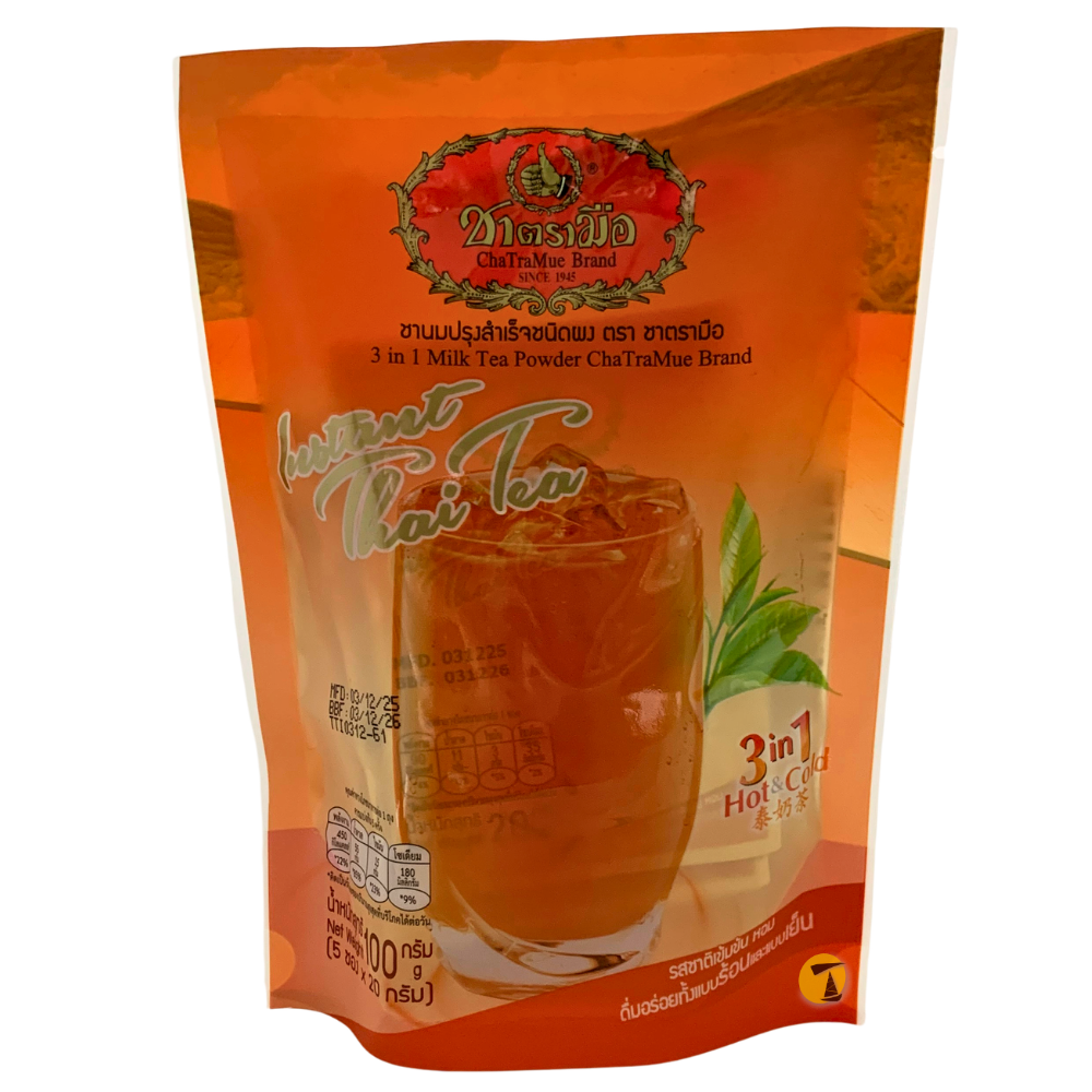 ChaTraMue Number One Brand 3 in 1 Thai Tea - 40x(5x20g)