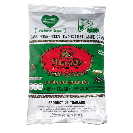 ChaTraMue Number One Brand Milk Green Tea - 12x200g