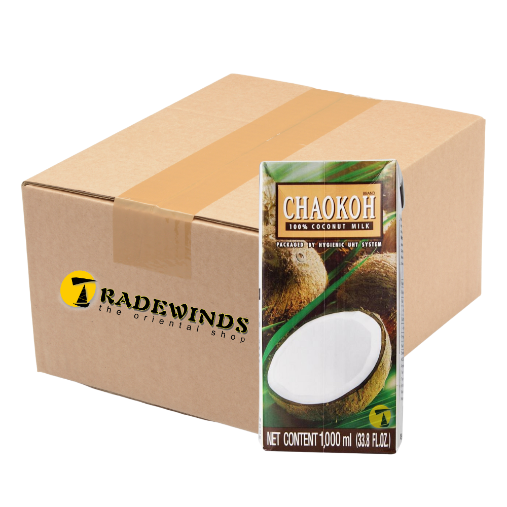 Chaokoh UHT Coconut Milk - 12x1 Litre