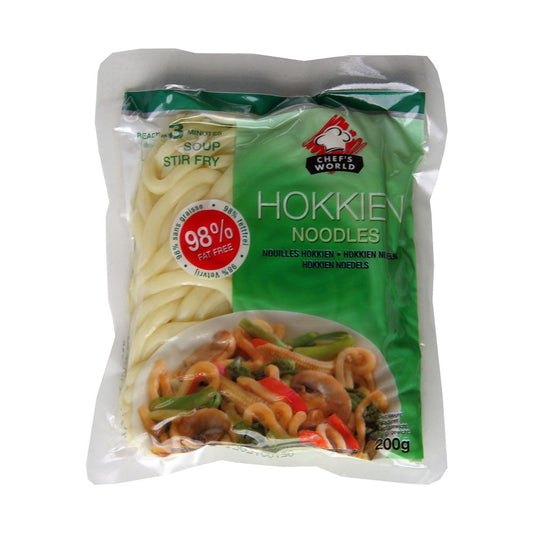 Chef's World Hokkien Noodles - 30x200g