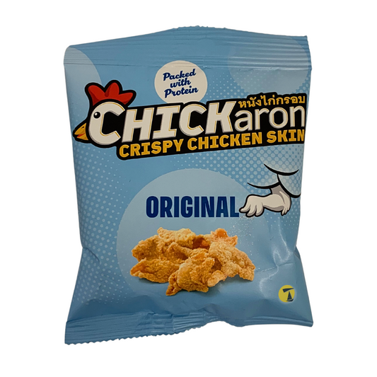 Chickaron Crispy Chicken Skin Original - 10x40g
