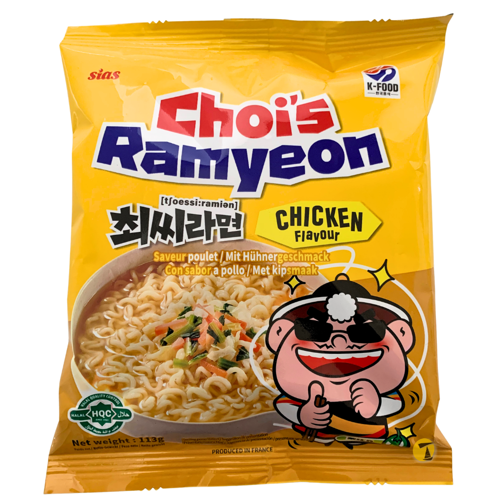 Choi's Ramyeon Instant Noodles - Chicken Flavour - 20x113g