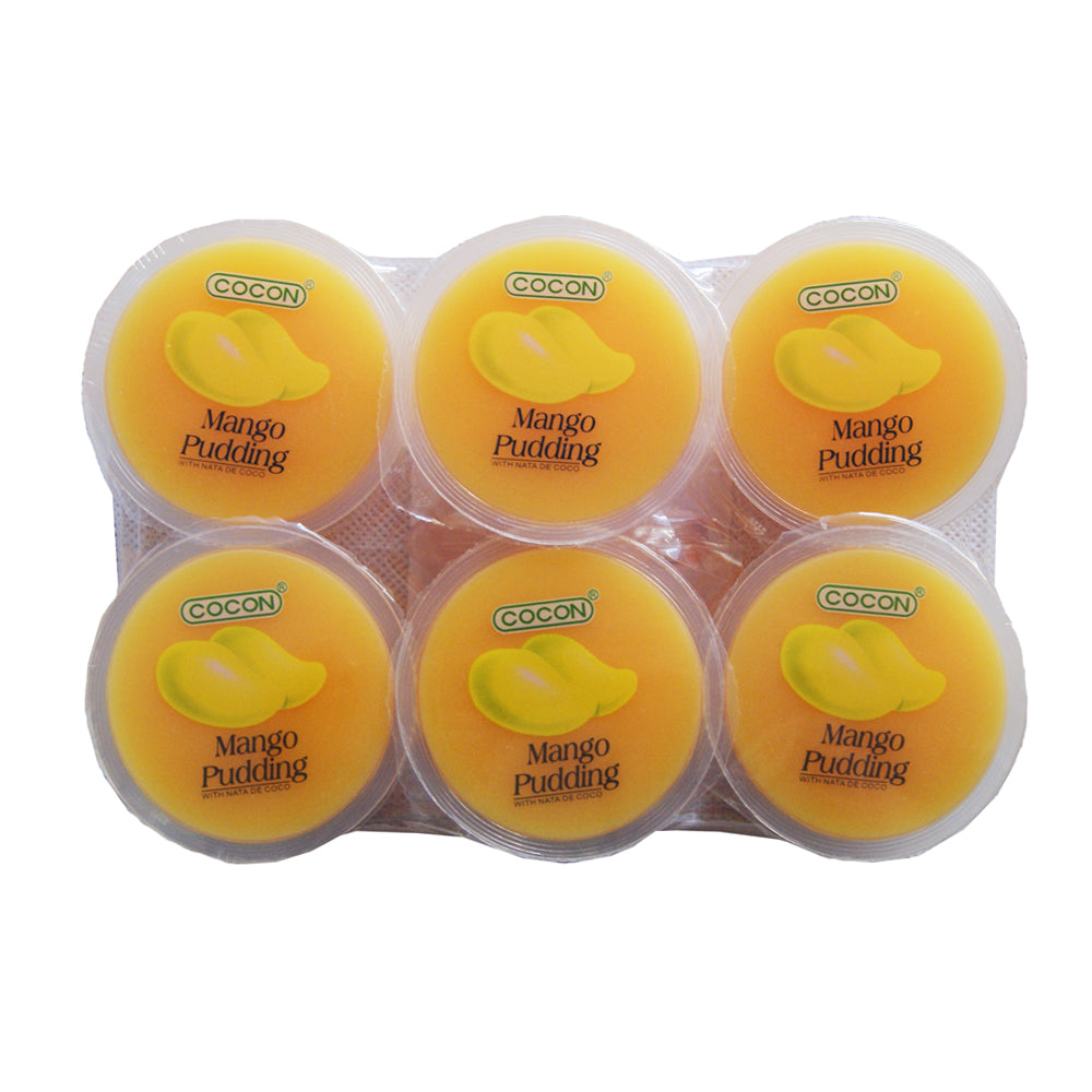 Cocon Mango Pudding with Nata de Coco - 12x(6 x 118g)